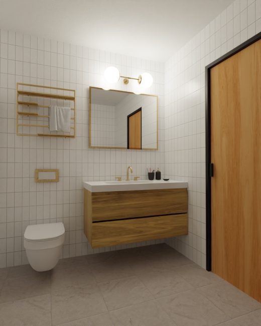 White Bathroom Option