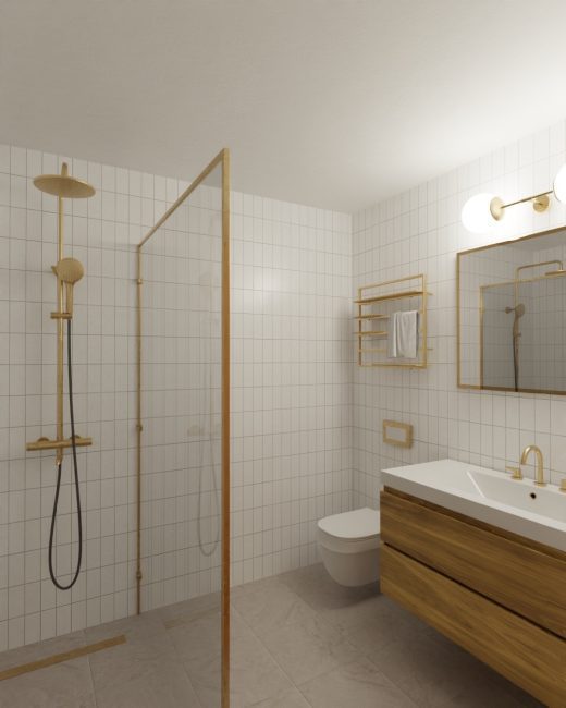 White Bathroom Option