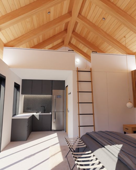 White Interior Loft