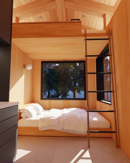 Wood Panel Loft
