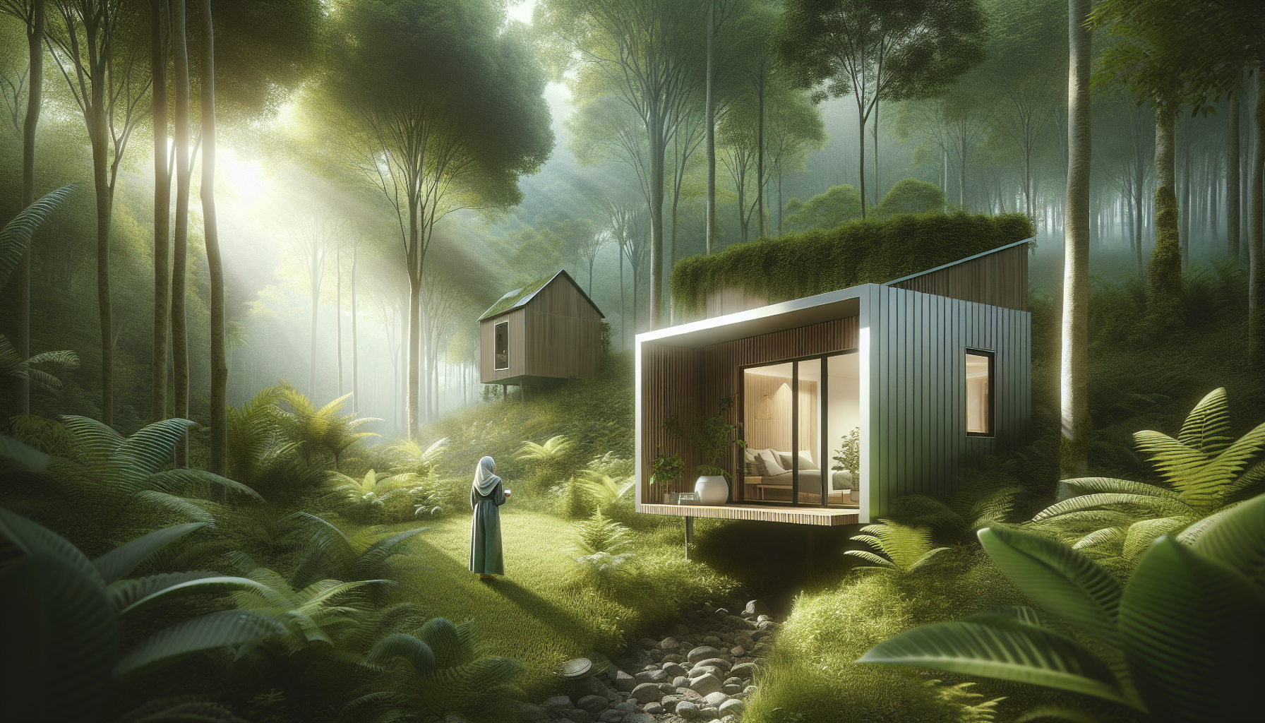 Image for 4. The Benefits of Small-Space Living and Nature Immersion